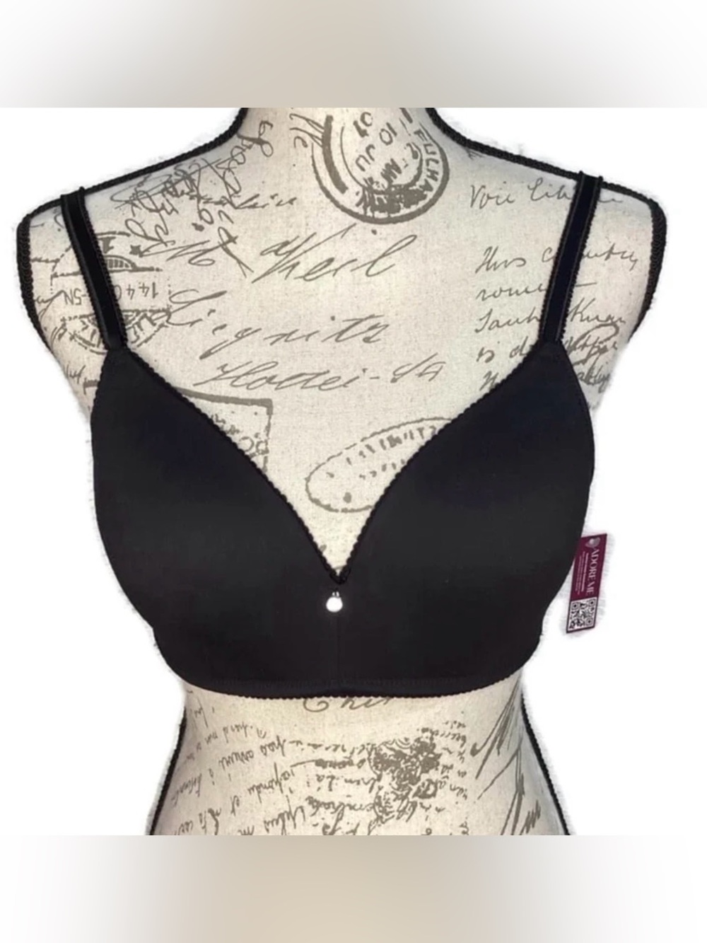 Adore Me Black Wireless Push up Padded Bra 36B NEW!